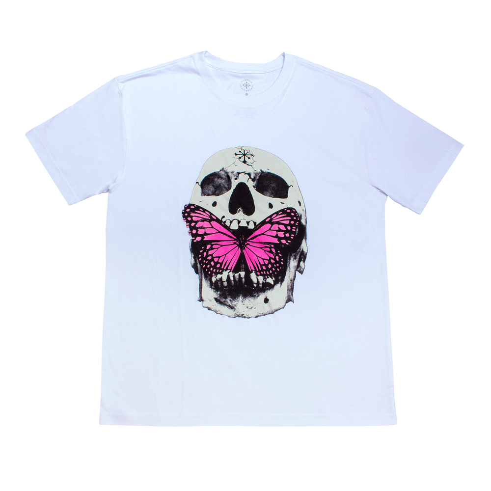 Camiseta Disorder Butterfly Skull